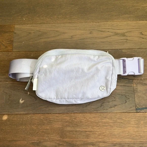 Lululemon Belt Bag in light purple